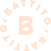 Beige logo van Battito